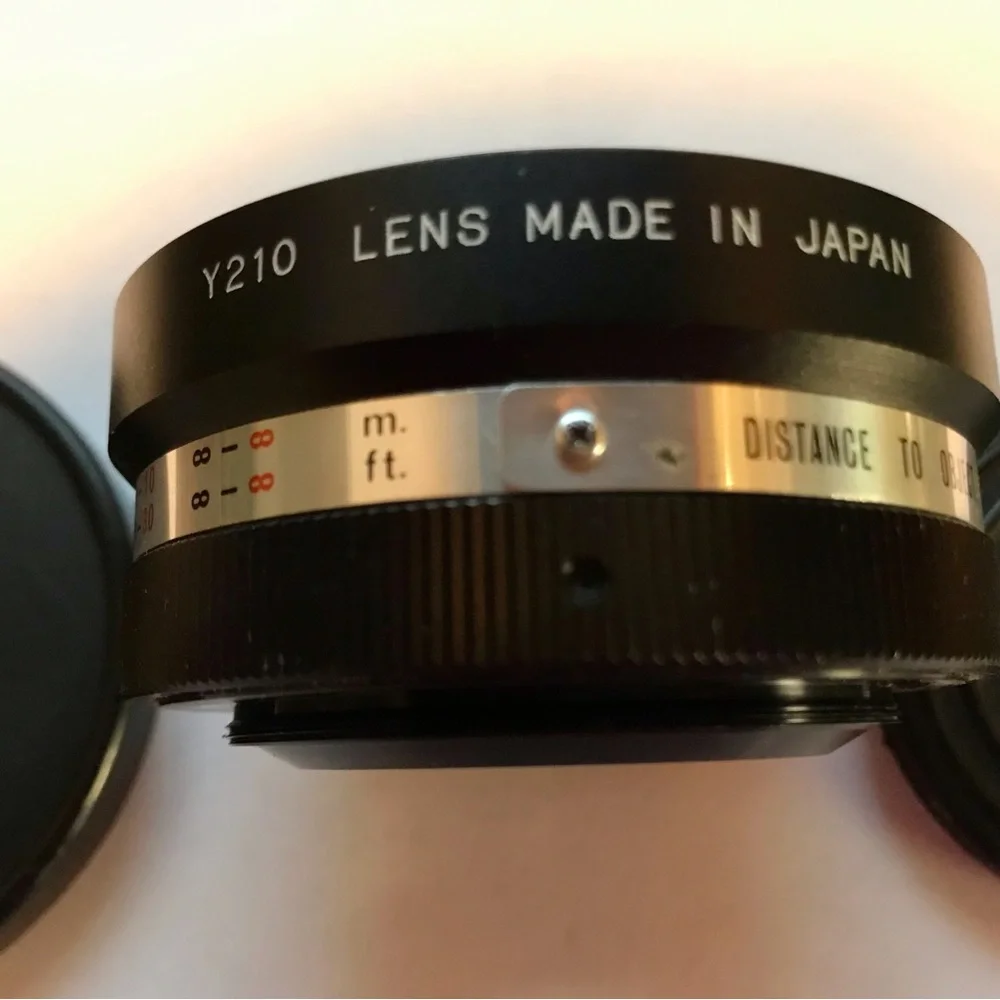 Yashikor aux wide angle and telephoto 1:4 lens
